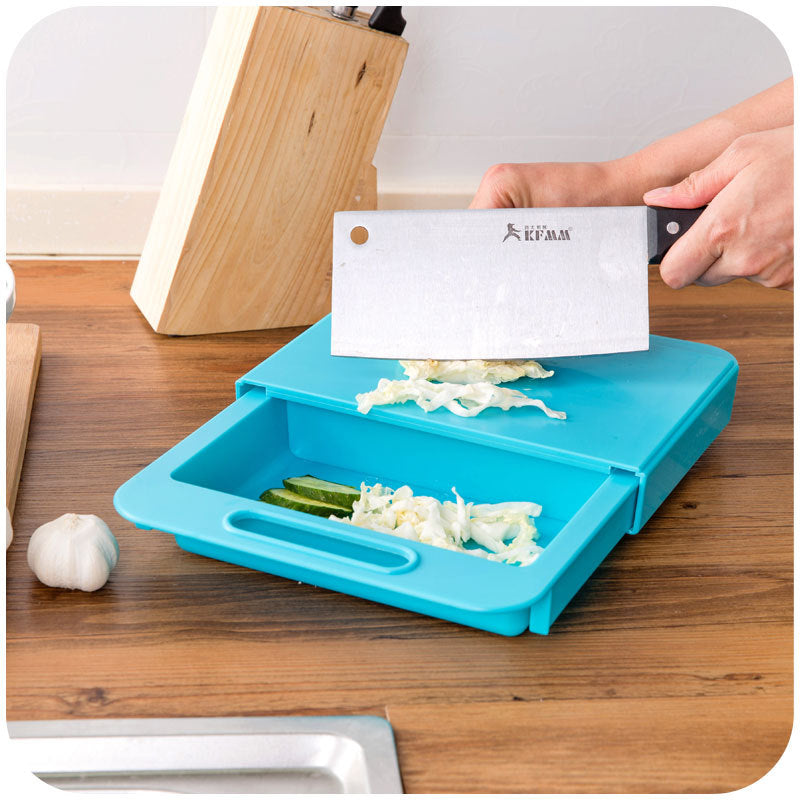 Multifunction Kitchen Chopping Block Set – Cutting Board, Sink Basket & Food Prep Tools | Space-Saving Kitchen Gadget | Decor Ynt
