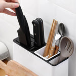 Kitchen Knife & Tableware Storage Rack – Multifunctional Plastic Organizer for Cabinets, Drawers & Countertops | Decor Ynt