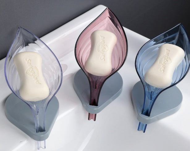 Soap Holder Sink Sponge Drain Box – Suction Cup Organizer for Kitchen & Bathroom | Space-Saving Storage | Decor Yntom