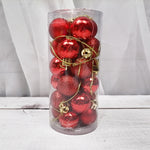 Shiny & Matte Christmas Balls – Elegant Tree Ornaments for Holiday Decoration, Festive Home & Party Décor