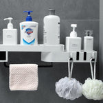 Bathroom Corner Shelf – Wall-Mounted Storage Rack & Space-Saving Organizer for Toiletries, Shower & Bathroom Essentials | Decor Ynt