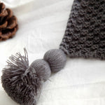 Nordic Knit Fringe Blanket – Wool Throw for Sofa, Office, Leisure & Cozy Air Conditioning Shawl | Warm & Stylish Décor | Decor Ynt