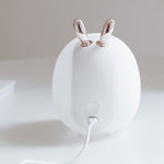Cartoon Deer & Rabbit LED Night Light – USB Rechargeable Bedside Lamp for Kids & Baby Nursery | Cute Nursery Decor | Decor Ynt