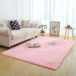 Silky Fluffy Carpet – Long Plush Shaggy Rug for Living Room, Bedroom & Modern Home Decor, Soft Comfortable Floor Mat