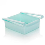 Hanging Refrigerator Storage Rack – Adjustable Plastic Clapboard Organizer Shelf for Kitchen Supplies & Space Saving