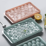 3D Round Ice Ball Maker – Silicone Ice Tray Mold for Whiskey, Cocktails, and Home Bar Party Use