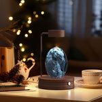 Crystal Ball Dinosaur Night Light – USB Powered Warm LED Bedside Lamp for Kids, Bedroom & Birthday Gift | Decor Ynt
