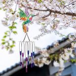 Diamond Painting Wind Chime Pendant – DIY Handmade Sun Catcher, Sparkling Outdoor & Home Decor Craft Kit