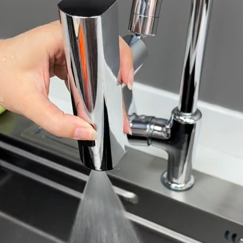 Kitchen Faucet Waterfall Outlet – Splash-Proof Rotating Bubbler & Multifunctional Water Nozzle | Easy Installation | Decor Ynt