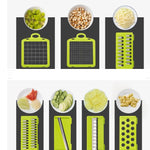 Multifunctional Vegetable Cutter – Fruit & Vegetable Slicer, Dicer & Food Prep Tool | Kitchen Gadget | Decor Ynt