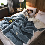 Thick Fleece Blanket – Super Soft Luxury Throws for Twin Bedding & Warm Winter Duvet | Cozy Home & Bedroom Essentials | Decor Ynt