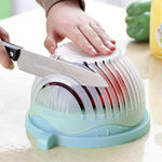Creative Salad Cutter – Fruit & Vegetable Slicer, Easy & Time-Saving Food Prep Tool | Multifunction Kitchen Gadget | Decor Ynt