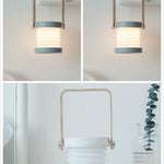 Foldable Touch LED Night Light – Dimmable Portable USB Lantern for Home, Reading & Decor | Compact Bedside Lamp | Decor Ynt