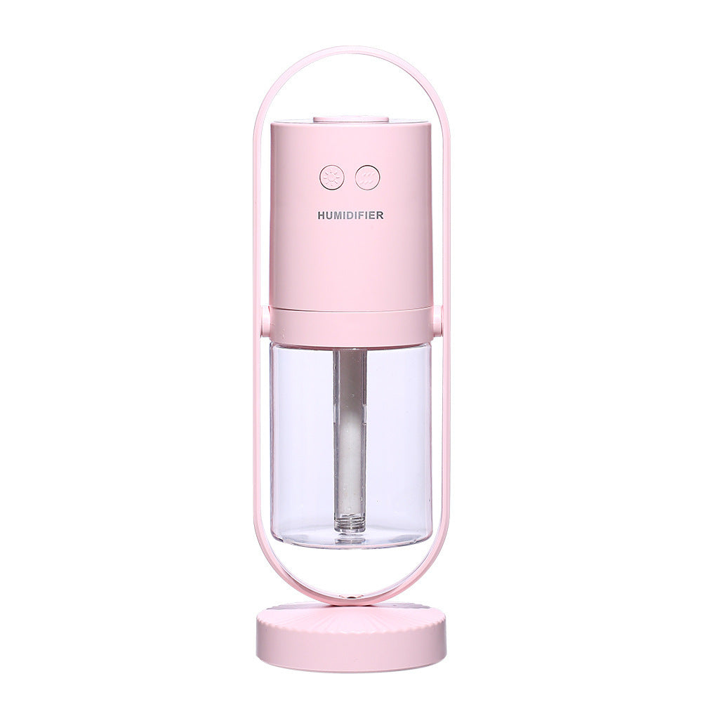 Magic Shadow USB Air Humidifier with Projection Night Lights | Mini Ultrasonic Mist Maker & Office Air Purifier