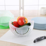 Creative Salad Cutter – Fruit & Vegetable Slicer, Easy & Time-Saving Food Prep Tool | Multifunction Kitchen Gadget | Decor Ynt