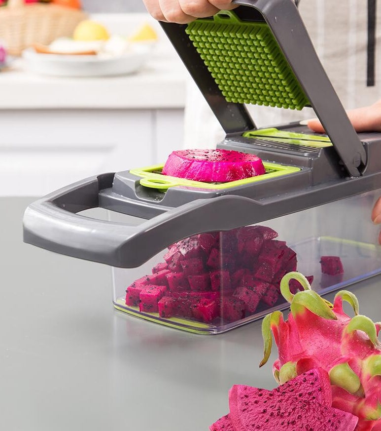 Multifunctional Vegetable Cutter – Fruit & Vegetable Slicer, Dicer & Food Prep Tool | Kitchen Gadget | Decor Ynt