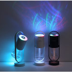 Magic Shadow USB Air Humidifier – Ultrasonic Mist Maker with Projection Night Light | Cool Mist & Relaxing Ambiance | Decor Ynt