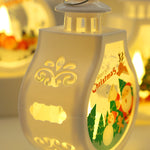 Christmas Candle Lamp – Romantic LED Candle Light Ornaments for Home, Party & Holiday Decoration