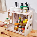 Multilayer Kitchen Storage Shelf – Cabinet & Countertop Organizer for Utensils, Pantry & Kitchen Supplies | Decor Ynt