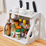 Multilayer Kitchen Storage Shelf – Cabinet & Countertop Organizer for Utensils, Pantry & Kitchen Supplies | Decor Ynt