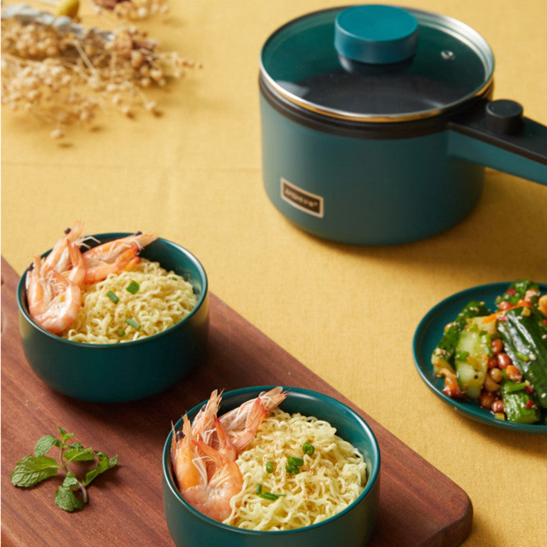 Mini Electric Cooking Pot – Portable Multifunctional Hot Pot & Smart Home Noodle Cooker for Dorm, Travel & Kitchen | Decor Ynt