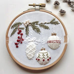 Skull Bat Embroidery Kit – DIY Handmade Material for Gothic Needlework, Halloween Wall Art & Unique Craft Projects