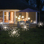 Solar Fireworks Light – Outdoor LED Copper Wire Garden Star Lights with Ground Plug for Christmas & Party Decoration