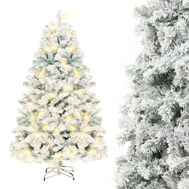 Artificial Christmas Tree with PVC Snow – Festive Holiday Décor for Home, Mall & Cedar Display | Snowy Xmas Tree | Decor Ynt