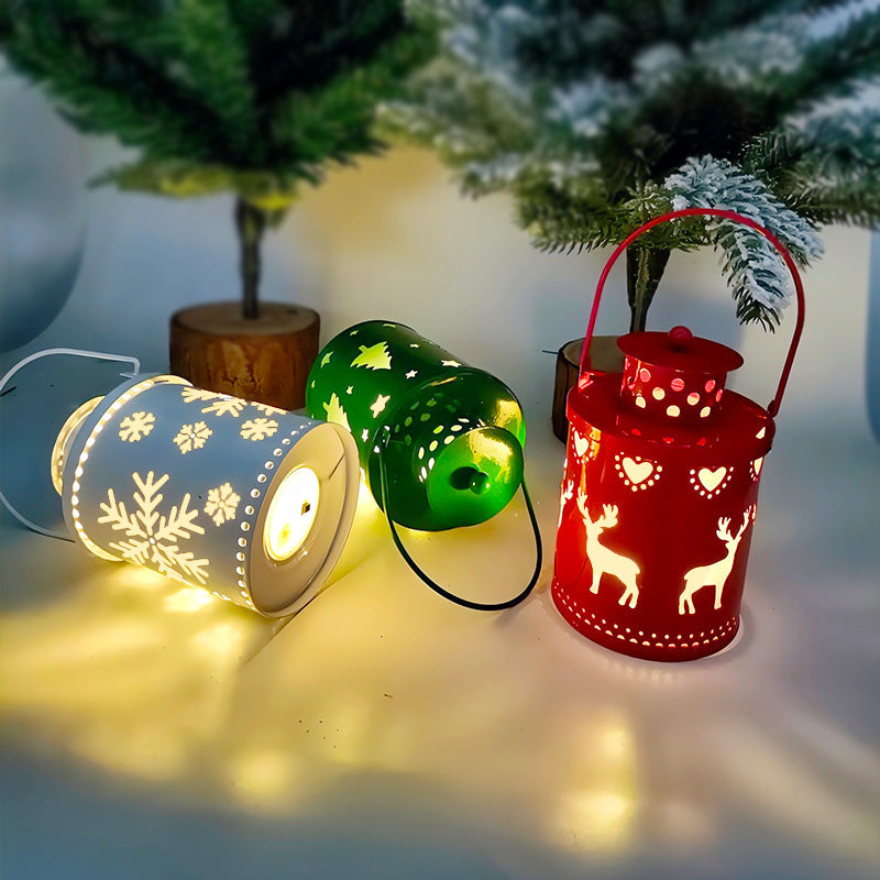 Christmas LED Candle Lights – Nordic Lanterns & Electronic Windproof Candles for Holiday Decor | Festive Xmas Lighting | Decor Ynt
