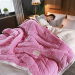 Thick Fleece Blanket – Super Soft Luxury Throws for Twin Bedding & Warm Winter Duvet | Cozy Home & Bedroom Essentials | Decor Ynt