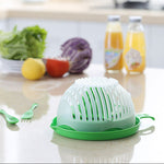 Creative Salad Cutter – Fruit & Vegetable Slicer, Easy & Time-Saving Food Prep Tool | Multifunction Kitchen Gadget | Decor Ynt