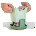 Multifunctional Vegetable Chopper – Hand Pressure Onion Dicer, French Fries Cutter & Potato Slicer Kitchen Tool