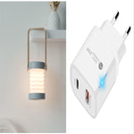 Foldable Touch LED Night Light – Dimmable Portable USB Lantern for Home, Reading & Decor | Compact Bedside Lamp | Decor Ynt