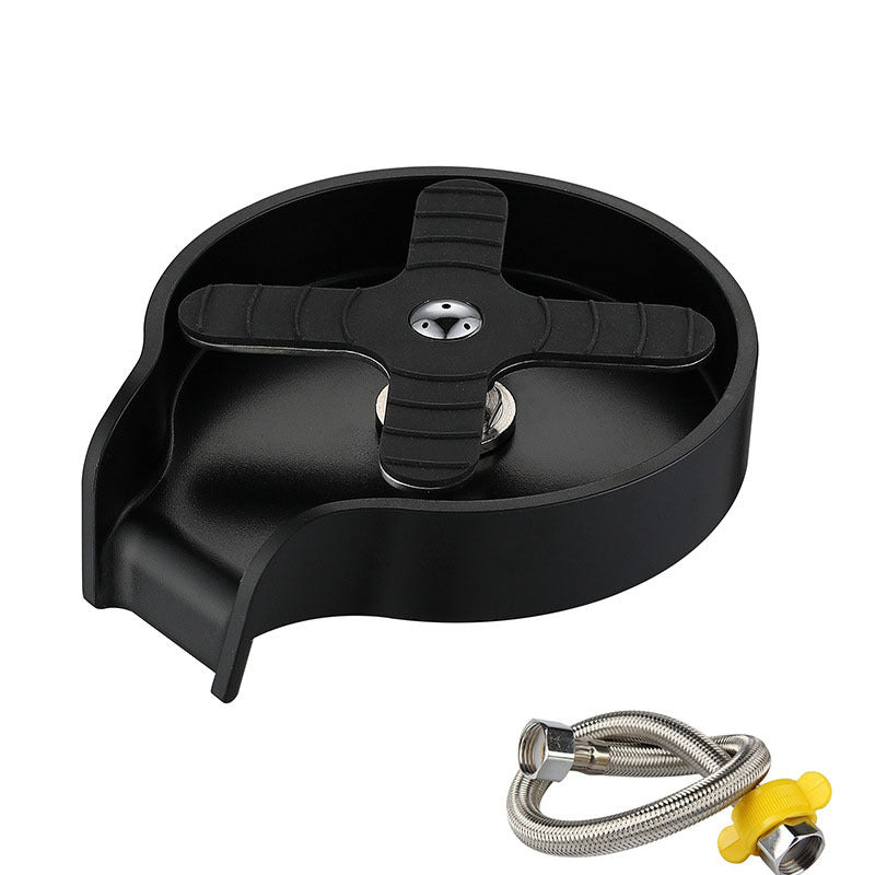 Cup Washer with Sink – Home Bar & Counter Drinkware Cleaning Appliance for Easy, Fast, Hygienic Cleaning | Decor Ynt