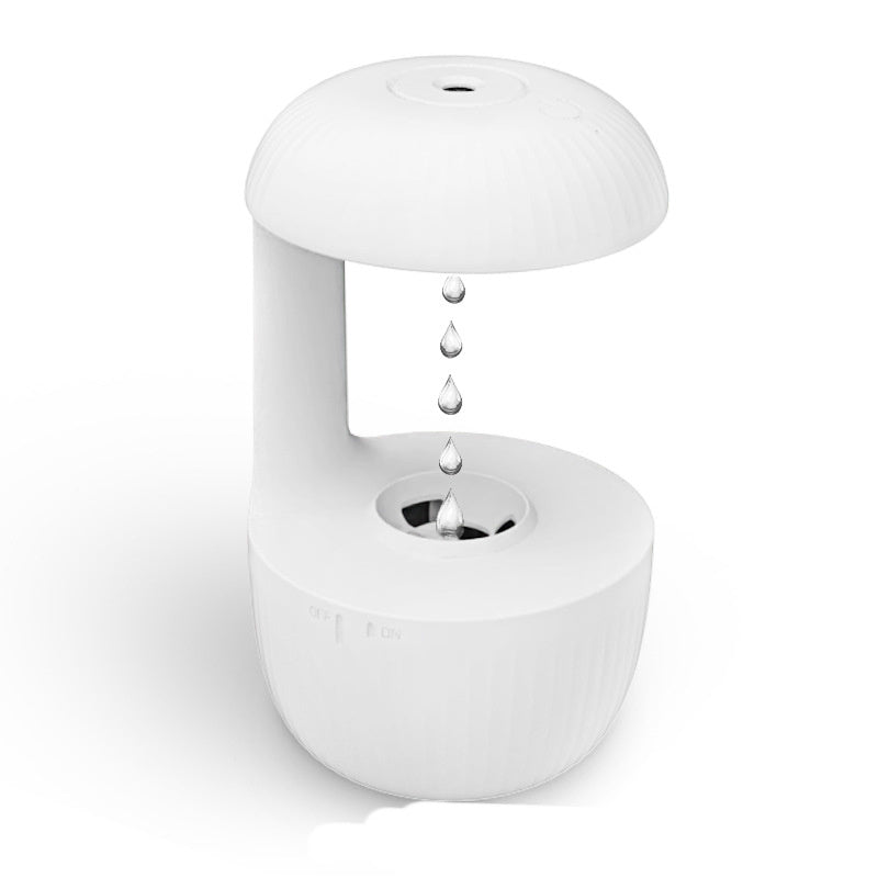 Anti-Gravity Air Humidifier – Silent Cool Mist Maker with Levitating Water Drops | Relieve Fatigue & Purify Air