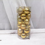 Shiny & Matte Christmas Balls – Elegant Tree Ornaments for Holiday Decoration, Festive Home & Party Décor