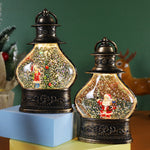 Snowflake Crystal Ball Christmas Decoration – Festive LED Ornament for Tree, Home, and Holiday Décor