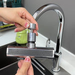 Kitchen Faucet Waterfall Outlet – Splash-Proof Rotating Bubbler & Multifunctional Water Nozzle | Easy Installation | Decor Ynt