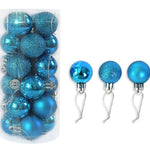 Shiny & Matte Christmas Balls – Elegant Tree Ornaments for Holiday Decoration, Festive Home & Party Décor