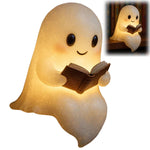 Cute LED Ghost Night Light – Warm Bedside Sleep Lamp for Kids, Halloween Decorations & Adorable Children's Nightlight Gift