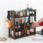 Multilayer Kitchen Storage Shelf – Cabinet & Countertop Organizer for Utensils, Pantry & Kitchen Supplies | Decor Ynt