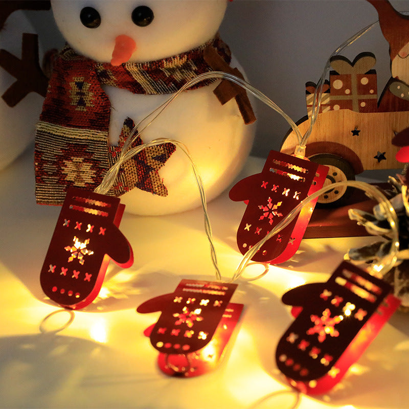 Christmas LED String Lights – Santa, Elk & Snowman Ornaments for Holiday & Xmas Décor | Festive Indoor & Outdoor Lighting | Decor Ynt