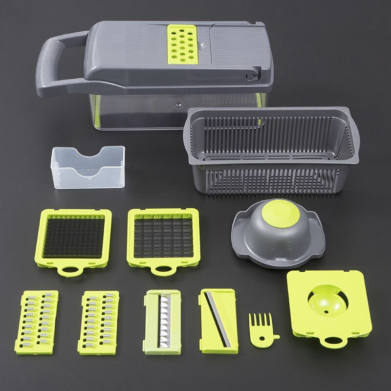 Multifunctional Vegetable Cutter – Fruit & Vegetable Slicer, Dicer & Food Prep Tool | Kitchen Gadget | Decor Ynt