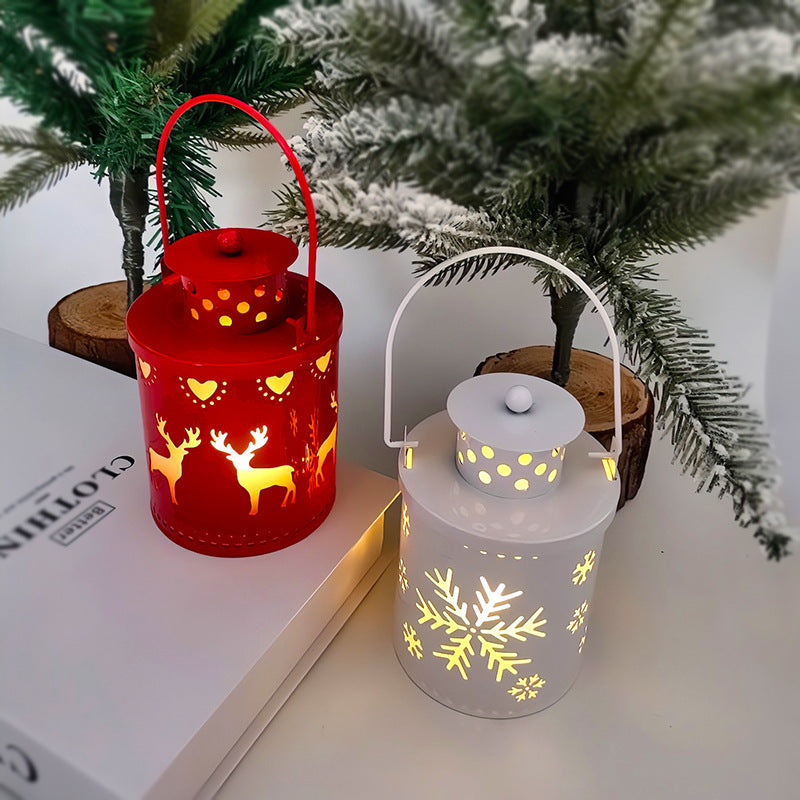 Christmas LED Candle Lights – Nordic Lanterns & Electronic Windproof Candles for Holiday Decor | Festive Xmas Lighting | Decor Ynt