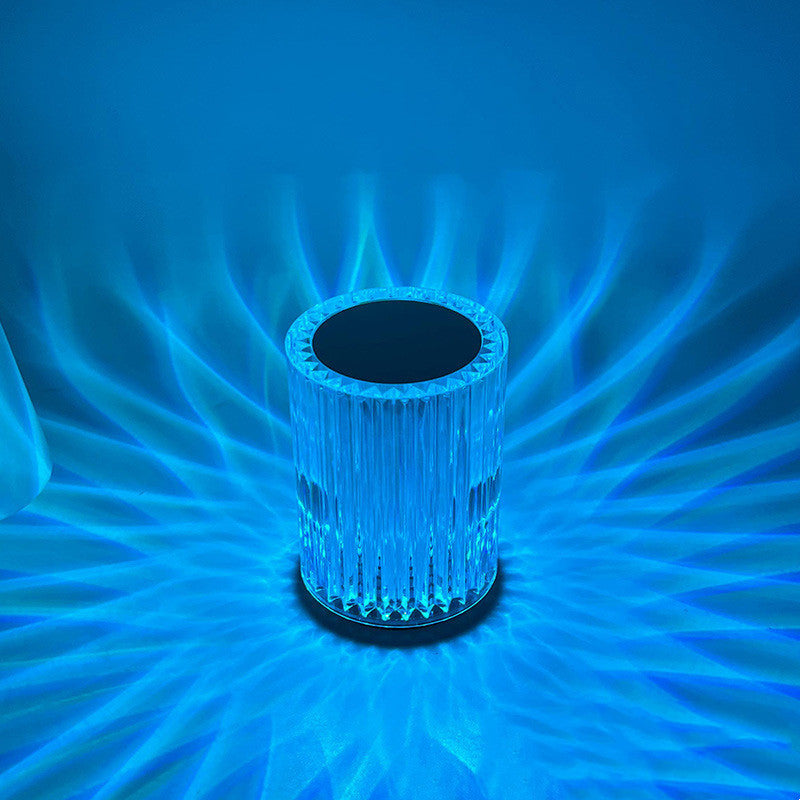 Crystal Table Lamp – Decorative LED Night Light for Bedroom, Desk & Living Room | Elegant Diamond Design Home Decor | Decor Ynt