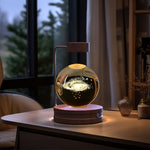 Crystal Ball Dinosaur Night Light – USB Powered Warm LED Bedside Lamp for Kids, Bedroom & Birthday Gift | Decor Ynt